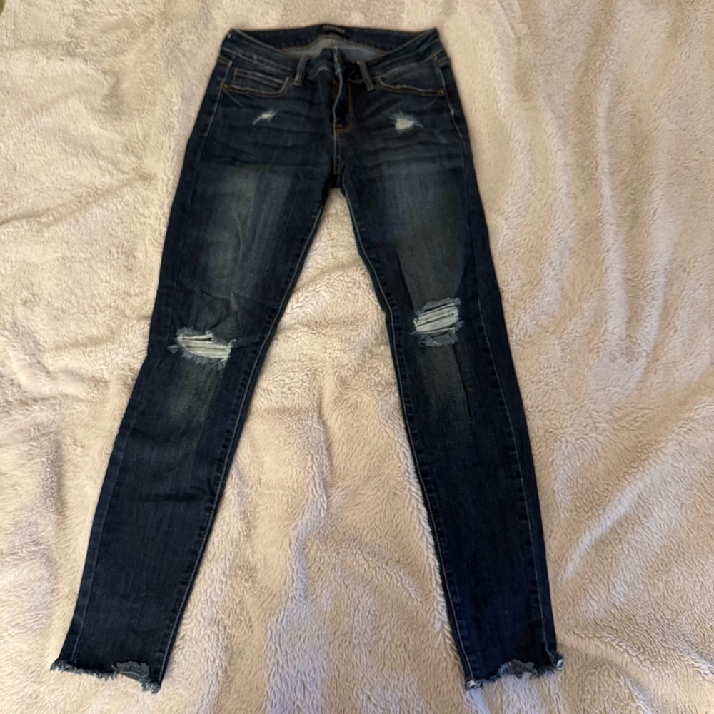 Just USA Distressed Skinny Jeans